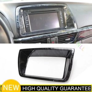 Central Control Navigation Frame Trim 1* For Mazda 6 Atenza 2014-2015 Black Wood - Picture 1 of 5