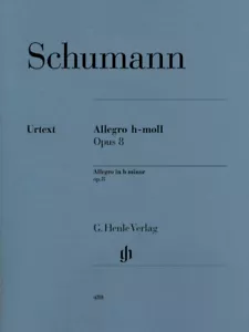 Schumann Allegro in B minor Op. 8 Sheet Music Revised Edition Piano 051480480 - Picture 1 of 1
