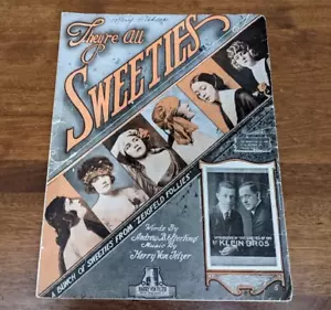 They're All Sweeties Sheet Music Klien Bros Zeigfeld Follies - Foto 1 di 6