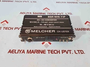 Melcher BSR 1515-7ip Dc-Dc Converter, 19 45v DC - Picture 1 of 5