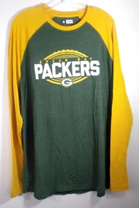 Green Bay Packers T-Shirt Herren 2XL NFL Team Apparel Langarm Rundhals - Bild 1 von 8