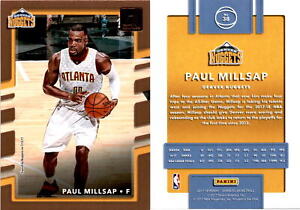 Paul Millsap 2017 Donruss Basketball Card 38  Denver Nuggets