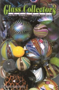 Glass Digest Dec/Jan1996 Matthews Marbles Libbey Bells Violin Bottle Elite - Picture 1 of 1
