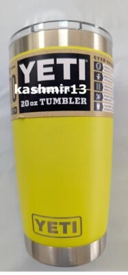 Genuine YETI Rambler 20 oz Insulated Tumbler Magslider Lid - 8 Colors