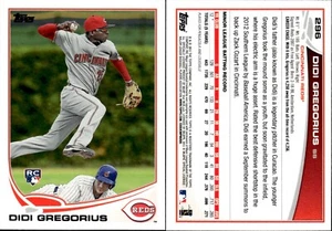 2013 Topps RC Didi Gregorius #296 Cincinnati Reds - Picture 1 of 4