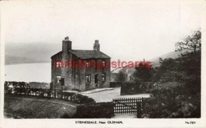 REAL PHOTO POSTCARD OF STRINESDALE, NEAR OLDHAM, LANCASHIRE BY CHAS WILKINSON - Picture 1 of 2