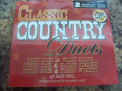 Classic Country Duets (2005) Direct Source 2xCD Patsy Cline, Willie Nelson NEW - Image 1 of 2