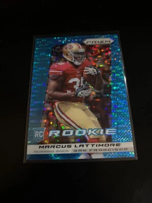 Marcus Lattimore 2013 Panini Prizm Light Blue Pulsar Prizm RC 49ers 263 - Image 1 of 2