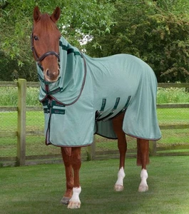 Premier Equine Bug Buster Fly Rug with Detachable Neck and Belly Flap - Picture 1 of 13