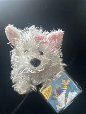 Webkinz Lil’ Kinz Ganz HS106 Terrier Blanco Nuevo Sin Abrir Código Sin Usar. Foto 1 de 4