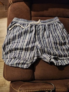 Dash Damen Shorts blau gestreift S - Bild 1 von 4