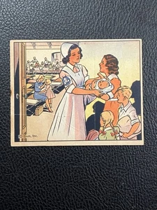 Rare 1941 R157 Gum Uncle Sam Home Defense #140 High# - Emergency Food & Housing - Bild 1 von 2