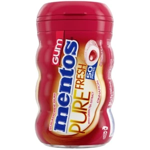 Chicle de mascar Mentos puro fresco sin azúcar con xilitol, canela, a granel, 50 tartas... - Imagen 1 de 6