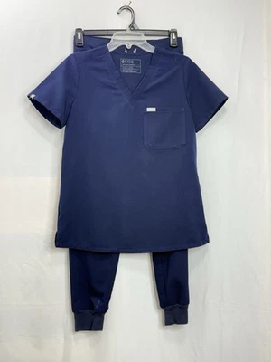Conjunto Médico FIGS Talla S Azul Catarina Top Zamora Pantalones Jogger Colección Técnica Foto 1 de 4
