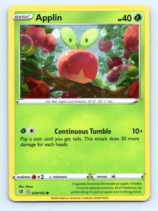Pokemon Blister Exclusivo Applin - (Cosmos Holo) 020/192 - Imagen 1 de 2