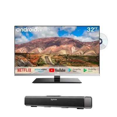 32In 12V RV Smart TV + Tv soundbar - Image 1 of 3