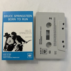 BRUCE SPRINGSTEEN Born To Run EX+ Cassette Tape CBS 40-69170 RE UK - Picture 1 of 3
