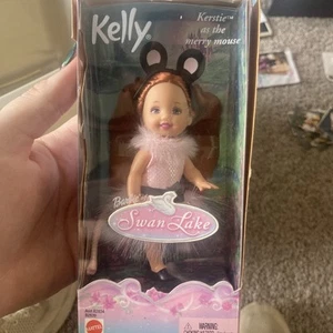 Kerstie as Merry Mouse from Swan Lake Kelly doll Mattel Barbie 2003 New in Box - Picture 1 of 4