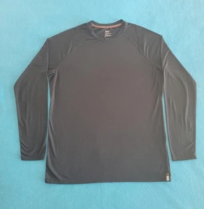 Saxx Viewfinder LS Crew Merinowolle Langarmshirt Herren M Base Layer Schwarz - Bild 1 von 7