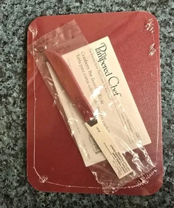 The Pampered Chef Bar Board & Knife, Cutting Board Cranberry Color #1007 - Picture 1 of 4
