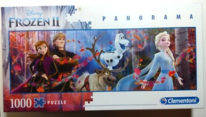 Disney Frozen Clementoni Panorama 1000 Piece Jigsaw Puzzle - SEALED - Picture 1 of 3