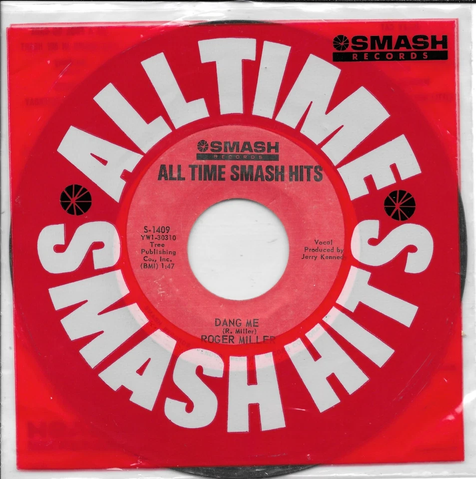 ROGER MILLER  Dang Me / Chug-A-Lug 45 Foto 1 de 1