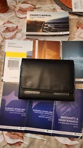 2016 16 SUBARU LEGACY OUTBACK NAVIGATION OWNER'S MANUAL SET BOOK FREE SHIP OM614 - Foto 1 di 3