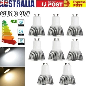 LED Downlight Spotlight GU10 9W Bright Globe AC 220V Warm Cool White Bulbs AU - Picture 1 of 15