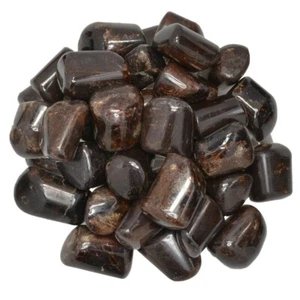 6 piedras de granate pulidas a mano de primera calidad de la India - Avg 0,75"" a 1,25"" - Imagen 1 de 1