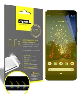 3x Pantalla para Google Pixel 3a Protector, cobertura 100%, láminas protectoras - Imagen 1 de 5