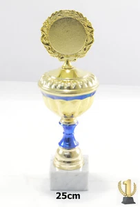 SONDERANGEBOT Pokal, 25cm mit Deckel  incl. Wunschbeschriftungbeschriftung - Bild 1 von 5