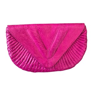 real snakeskin bolsa