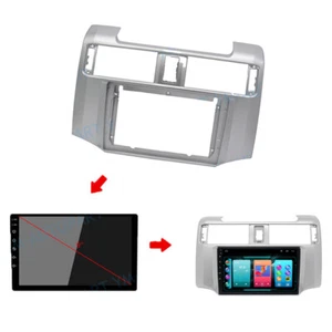 Auto Stereo Radio Bezel Panel Trim Fascia For TOYOTA 4 Runner 2010-19 Din Frame - Picture 1 of 1