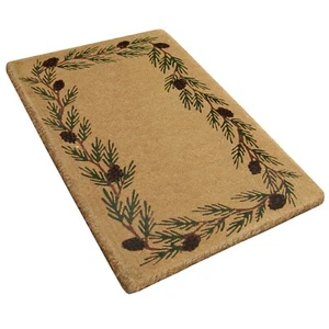 Entrance & Floor Mat Evergreen (22" x 36") HeavyDuty Coir Doormat - Accentuary - Picture 1 of 5