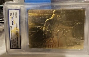 Star Wars Darth Vader 23kt Gold Card Score Board 1995 WCG 10 Gem Mint #/10,000 - Picture 1 of 2