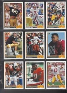 1991 UPPER DECK FOOTBALL COMPLETE SET #1-700  NM/MT  - Picture 1 of 1