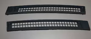 1990 1991 1992 Cadillac Brougham Dash Defroster Vent Covers Pair Gray OEM - Picture 1 of 8