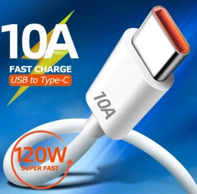 New Quality USB C Cable for Xiaomi, 1.5M Type C Charger Cable Fast Charging 6A. - Image 1 of 4