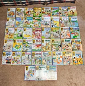 Lot 43 Vintage 1990s Highlights for Children Which Way USA Activity Puzzle Books - Picture 1 of 18