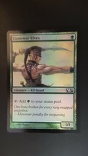 M10 ** Llanowar Elves (FOIL) (NM!) ** Mtg Magic