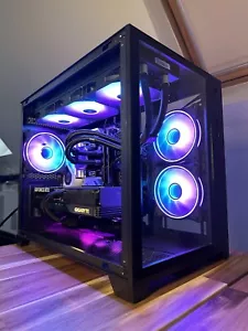 HIGH END GAMING PC Ryzen 7 5700X RTX 5070 12 GB 64GB RAM 2TB NVME SSD Wi-Fi & BT - Picture 1 of 27
