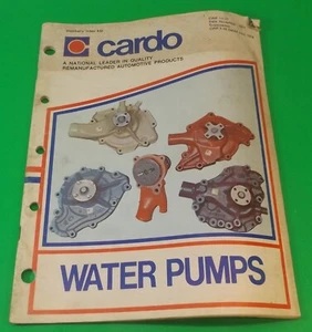 VINTAGE 1976 Cardo Company water pump catalog weatherly index 432 - Foto 1 di 1