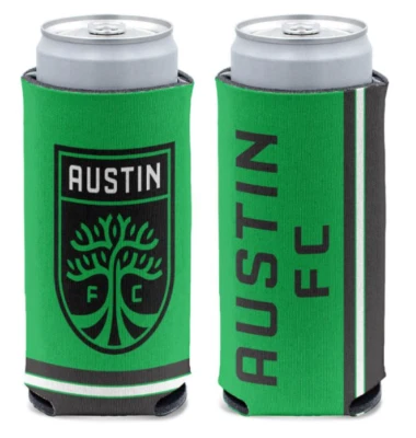 Enfriador de latas delgado MLS Soccer Austin FC 12 oz Foto 1 de 2