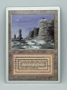 Plateau Dual Land - Revised - NM - MTG Magic The Gathering - Picture 1 of 12
