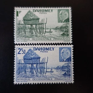 FRANCE COLONIE DAHOMEY N°149/150 NEUF * MH - Imagen 1 de 2