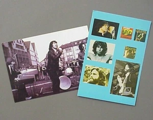 The Doors TWO Rock n' Roll Postcards - 2 sided ! - Picture 1 of 1
