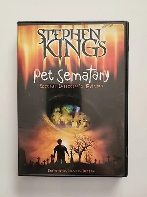 Pet Semetary DVD Special Collection's Edition Stephen King Director's Commentary - Image 1 of 4