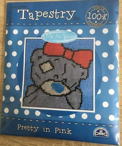 DMC Me to Tapestry Kit - Pretty in Pink - Picture 1 of 2