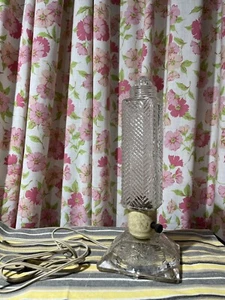 Antique Glass Boudoir Lamp Torpedo Nightlight Bullet Light Art Deco 1920-30’s - Picture 1 of 6