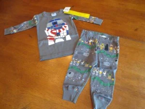 Hanna Andersson NWT Star Wars R2D2 Holiday Christmas Pajamas 60- 3-6 mo - Picture 1 of 1